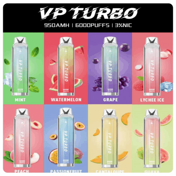 VP TURBO<br>【拋棄式6000口】